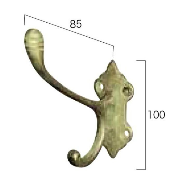 アンティーク フック2型 ジャービス商事【アウンワークス通販】