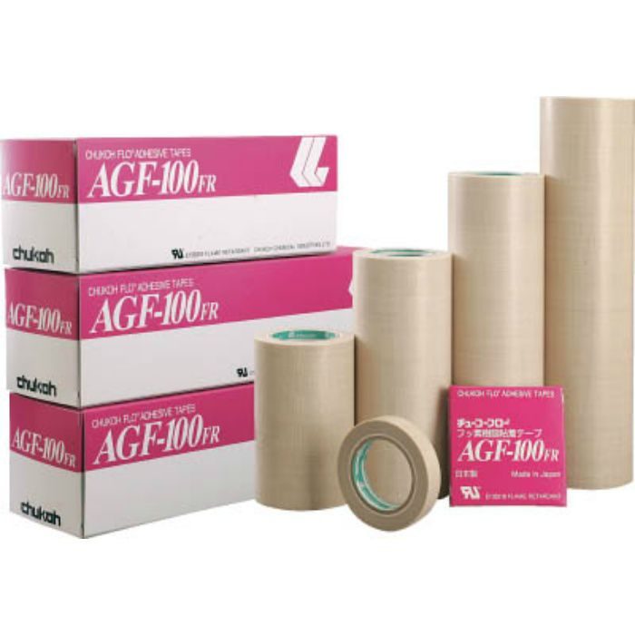 AGF100FR15X19 フッ素樹脂(テフロンPTFE製)粘着テープ AGF100FR 0.15t×19w×10m