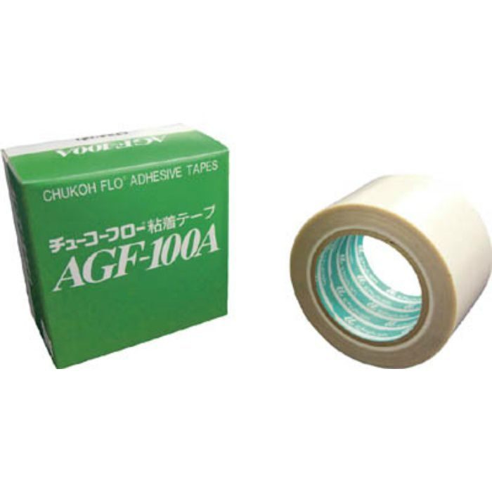 男女兼用 中興化成工業 チューコーフロー 性能向上ふっ素樹脂粘着テープ ガラスクロス 0.24-50×1 AGF101-24X50 
