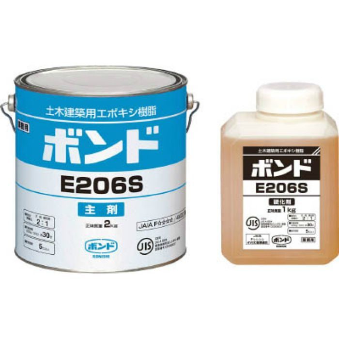 ○送料無料○ コニシ Ｅ２０６Ｓ ３ｋｇセット 45720 4セット