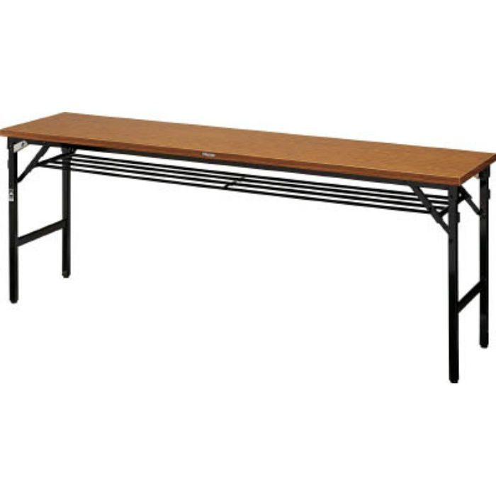 折畳会議テーブル ワイドクランク 1800X450 ストッパー付 TSMW1845 4408446